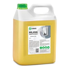Жидкое крем-мыло GRASS Milana молоко и мед (канистра 5 кг)
