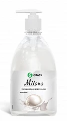 Жидкое крем-мыло GRASS Milana жемчужное (500 мл) с дозатором
