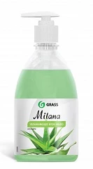 Жидкое крем-мыло GRASS Milana алоэ вера (500 мл) с дозатором