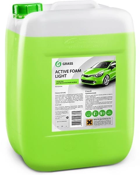 Автошампунь для бесконтактной мойки GRASS Active Foam Light (5 кг) (пена)