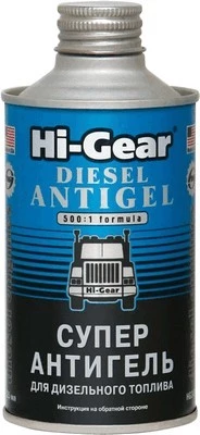 Антигель для дизельного топлива HI-GEAR (325 мл) (на 170 л)