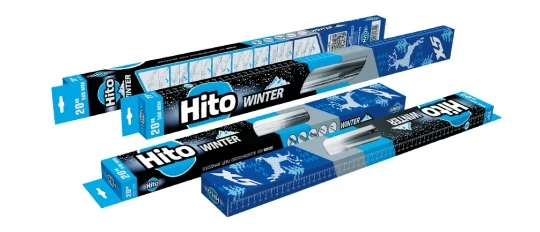 Щётка стеклоочистителя зимняя каркасная Hito X5 600 мм, HWX5-24