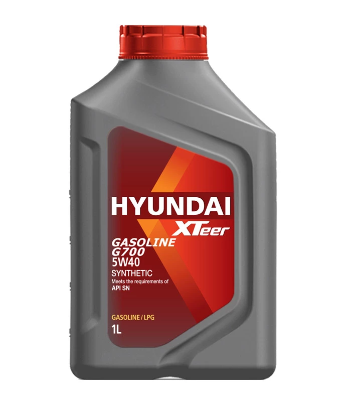 Моторное масло Hyundai XTeer Gasoline G700 5W-40 синтетическое 1 л