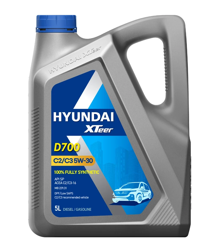 Моторное масло Hyundai XTeer Diesel Ultra C3 5W-30 синтетическое 5 л