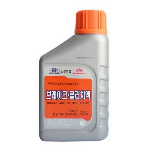 Тормозная жидкость HyundaiKia Вrake Fluid DOT-3 0,5 л
