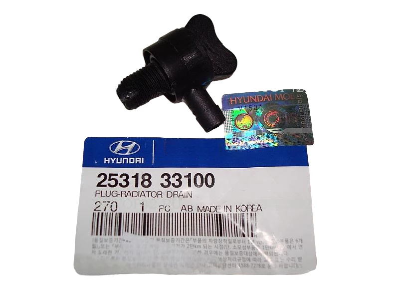 Пробка сливная радиатора Hyundai/Kia 25318-33100