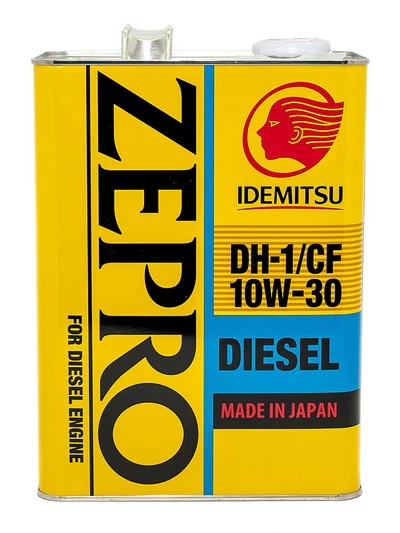 Моторное масло Idemitsu Zepro Diesel DH-1/CF 10W-30, 4 л