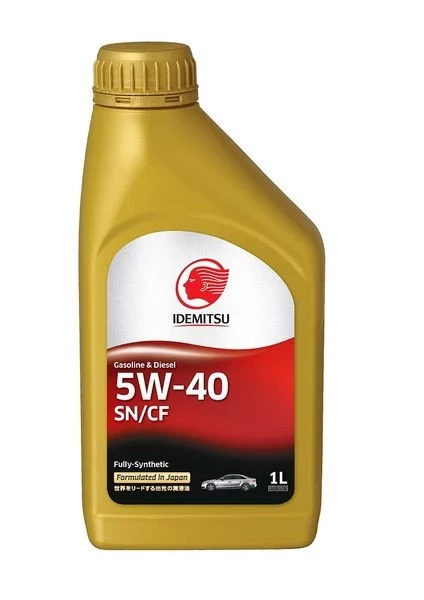 Моторное масло Idemitsu 5W-40 синтетическое 1 л