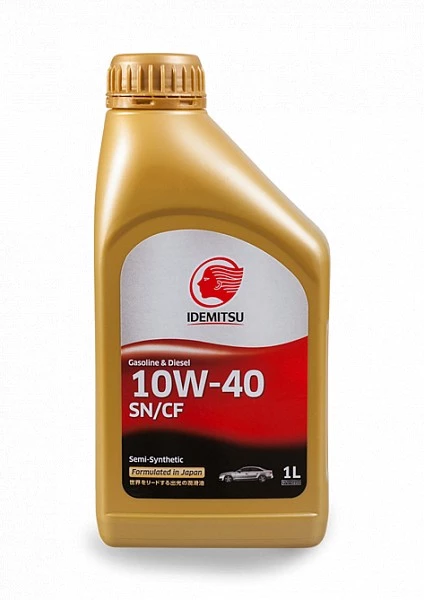 Моторное масло Idemitsu Semi Synthetic 10W-40 полусинтетическое 1 л