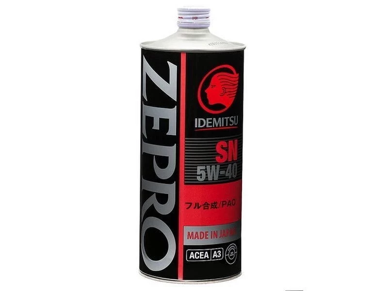 Моторное масло Idemitsu Zepro Racing 5W-40 синтетическое 1 л