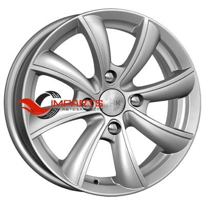 Колесный диск K&K 6x15/4x100 ET45 D54,1 Бриз-оригинал (КС611) Дарк платинум