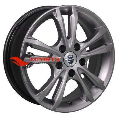 Колесный диск K&K 6x16/4x114,3 ET40 D67,1 Samara (КС866) Дарк платинум