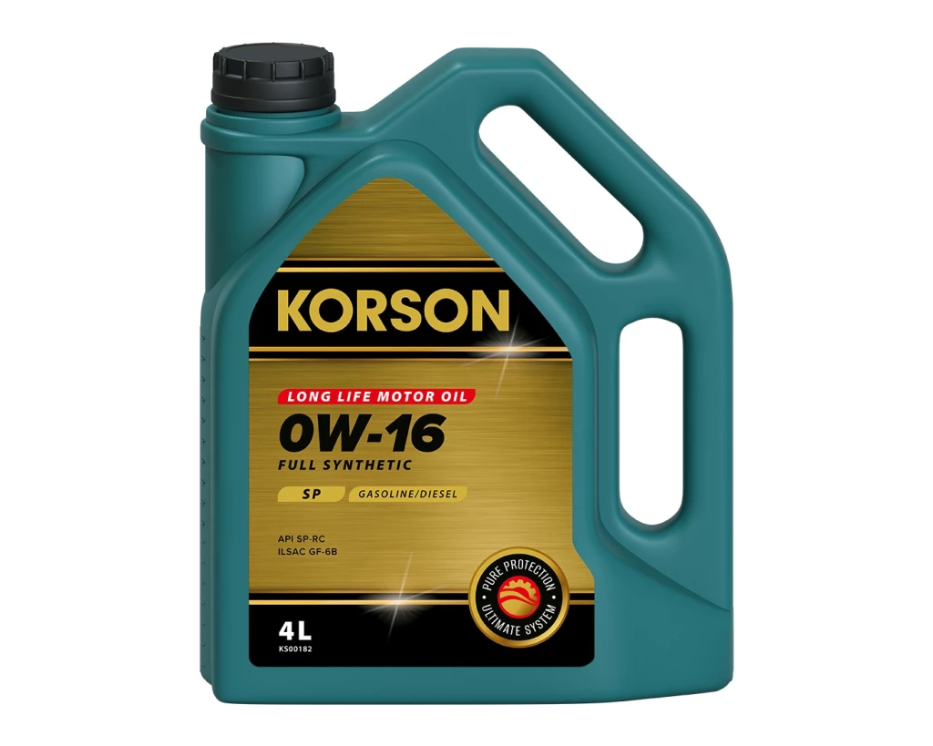Моторное масло KORSON KS00182 0W-16 SP синтетическое 4 л