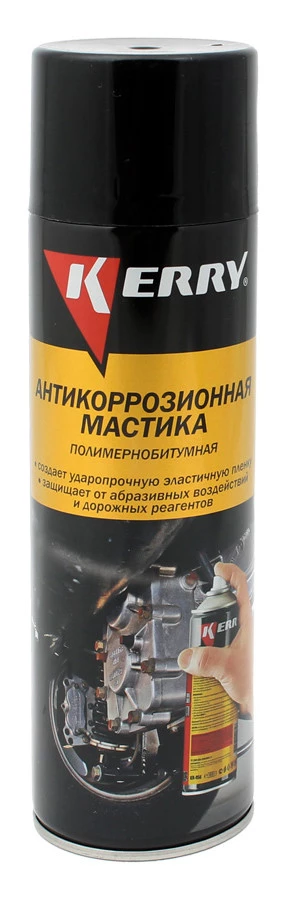 Антикоррозионная битумная мастика Kerry аэрозоль 520 мл