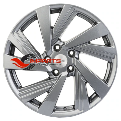 Колесный диск Khomen Wheels 7,5x18/5x112 ET43 D57,1 KHW1801 (Kodiaq/Tiguan) Gray