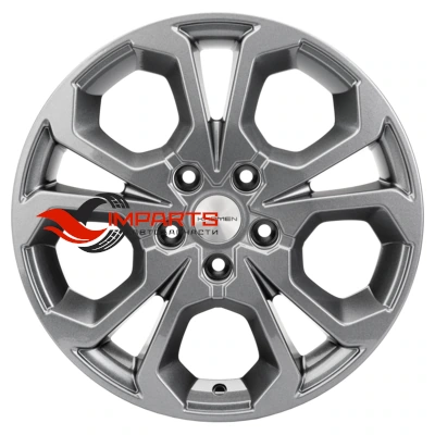 Колесный диск Khomen Wheels 6,5x17/5x114,3 ET50 D66,1 KHW1711 (Arkana/Kaptur) Gray