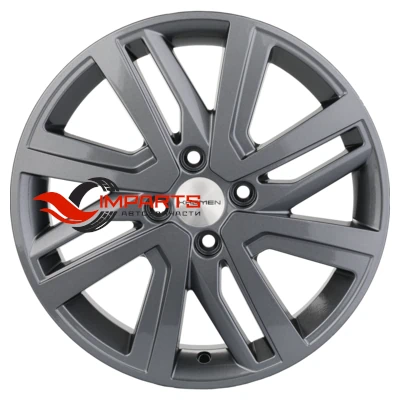 Колесный диск Khomen Wheels 6x16/4x100 ET50 D60,1 KHW1609 (Vesta/Largus) Gray