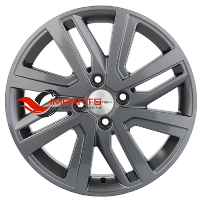 Колесный диск Khomen Wheels 6x16/4x100 ET46 D54,1 KHW1609 (Rio II/Solaris II) Gray