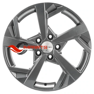 Колесный диск Khomen Wheels 7x17/5x114,3 ET45 D67,1 KHW1712 (CX-5/i40/X-Trail) Gray