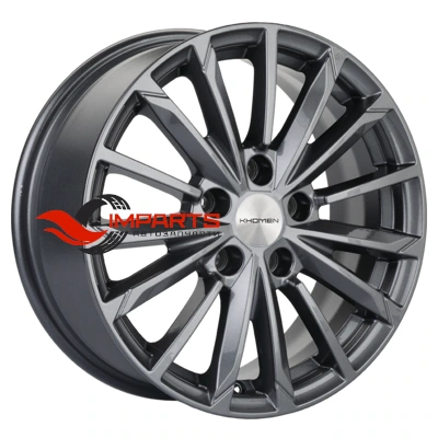 Колесный диск Khomen Wheels 6,5x16/5x112 ET41 D57,1 KHW1611 (Passat) Gray