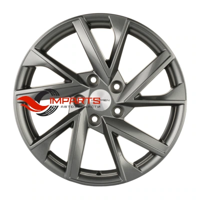 Колесный диск Khomen Wheels 7x17/5x114,3 ET40 D66,1 KHW1714 (Qashqai) Gray