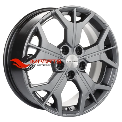 Колесный диск Khomen Wheels 7x17/5x114,3 ET45 D66,1 KHW1715 (Teana/X-trail) Gray