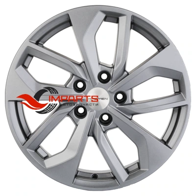 Колесный диск Khomen Wheels 7x17/5x112 ET40 D57,1 KHW1703 (Kodiaq/Tiguan) G-Silver