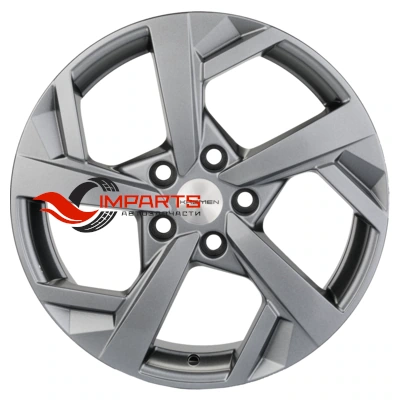 Колесный диск Khomen Wheels 7x17/5x112 ET54 D57,1 KHW1712 (Jetta) G-Silver