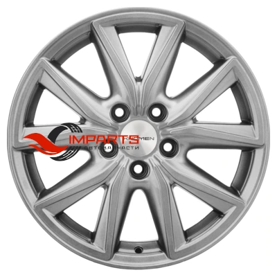 Колесный диск Khomen Wheels 7x17/5x114,3 ET39 D60,1 KHW1706 (RAV4) G-Silver