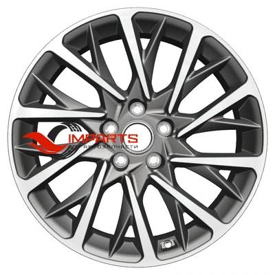 Колесный диск Khomen Wheels 7,5x18/5x114,3 ET45 D60,1 KHW1804 (Camry) Gray-FP