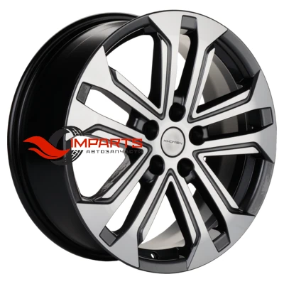 Колесный диск Khomen Wheels 7x18/5x112 ET43 D57,1 KHW1803 (Kodiaq/Tiguan) Gray-FP