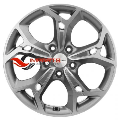 Колесный диск Khomen Wheels 7x17/5x114,3 ET40 D66,1 KHW1702 (Qashqai) Gray-FP