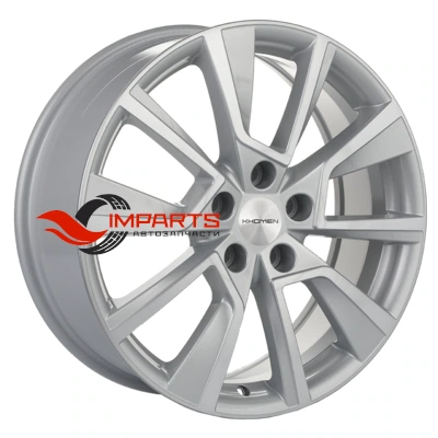 Колесный диск Khomen Wheels 7x18/5x114,3 ET45 D60,1 KHW1802 (Changan/Geely/Lexus/Suzuki/Toyota) F-Silver-FP