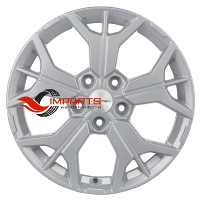 Колесный диск Khomen Wheels 7x17/5x112 ET45 D57,1 KHW1715 (Karoq) F-Silver