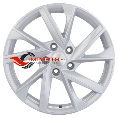 Колесный диск Khomen Wheels 7x17/5x114,3 ET39 D60,1 KHW1714 (RAV4) F-Silver