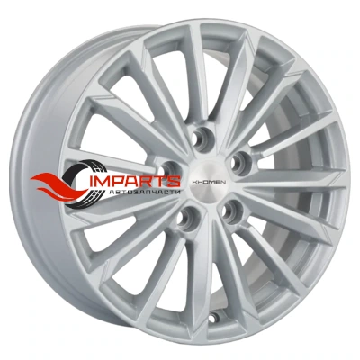 Колесный диск Khomen Wheels 6,5x16/5x114,3 ET45 D60,1 KHW1611 (Toyota/Suzuki) F-Silver