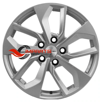 Колесный диск Khomen Wheels 7x17/5x114,3 ET39 D60,1 KHW1703 (RAV4) F-Silver