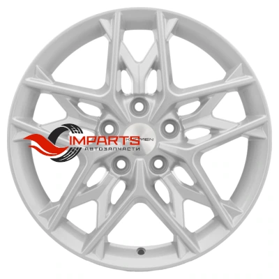 Колесный диск Khomen Wheels 7x17/5x114,3 ET50 D67,1 KHW1709 (CX-5/Seltos/Optima) F-Silver