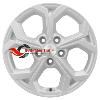 Колесный диск Khomen Wheels 6,5x16/5x114,3 ET50 D66,1 KHW1606 (Renault/Nissan) F-Silver