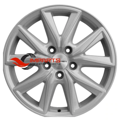 Колесный диск Khomen Wheels 7x17/5x114,3 ET39 D60,1 KHW1706 (RAV4) F-Silver