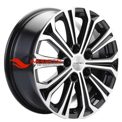 Колесный диск Khomen Wheels 6,5x16/5x115 ET41 D70,2 KHW1610 (Astra) Black-FP