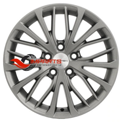 Колесный диск Khomen Wheels 7x17/5x114,3 ET45 D67,1 KHW1705 (CX-5/i40/X-Trail) G-Silver