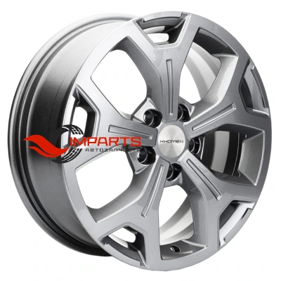 Колесный диск Khomen Wheels 6,5x17/5x114,3 ET50 D67,1 KHW1710 (Ceed) G-Silver