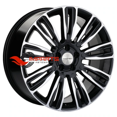 Колесный диск Khomen Wheels 8,5x20/5x120 ET45 D72,6 KHW2004 (RRover) Black-FP