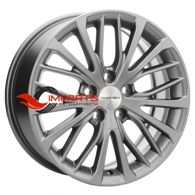 Колесный диск Khomen Wheels 7x17/5x114,3 ET45 D67,1 KHW1705 (CX-5/i40/X-Trail) Gray