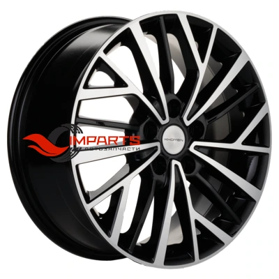 Колесный диск Khomen Wheels 7x17/5x114,3 ET51 D67,1 KHW1717 (Tucson) Black-FP