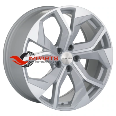 Колесный диск Khomen Wheels 8,5x20/5x112 ET33 D66,6 KHW2006 (Audi/VW) Brilliant Silver-FP