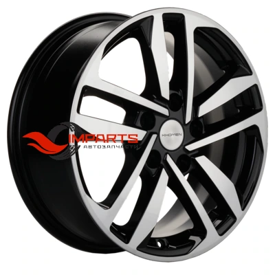 Колесный диск Khomen Wheels 6,5x16/5x114,3 ET45 D60,1 KHW1612 (Toyota/Suzuki) Black-FP