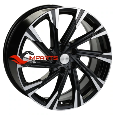 Колесный диск Khomen Wheels 7,5x19/5x114,3 ET38 D67,1 KHW1901 (Outlander) Black-FP