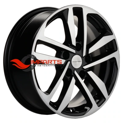 Колесный диск Khomen Wheels 6,5x16/5x114,3 ET47 D66,1 KHW1612 (Fluence/Juke) Black-FP